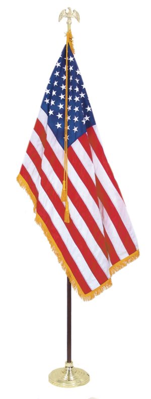 Indoor US Flag Set