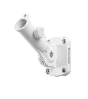 Adjustable flagpole bracket