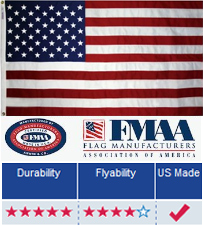 Polyester American Flags 20′ x 30′ Tough-Tex – American ...