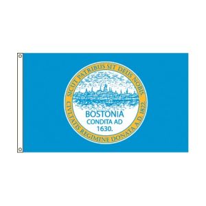 City of Boston Massachusetts flag