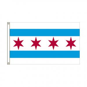 City of Chicago Illinois flag