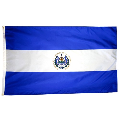 NEOPlex El Salvador Car Window Flag 