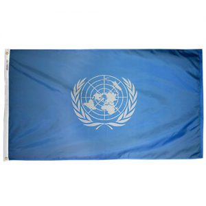 United Nations flag