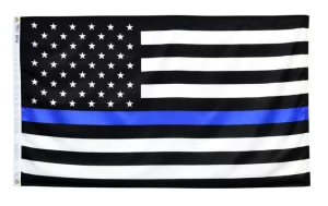 Thin Blue Line Flag