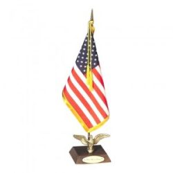 Ambassador US Desk Flag Set