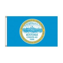 City of Boston Massachusetts flag