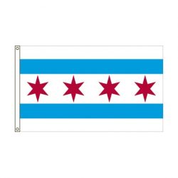 City of Chicago Illinois flag