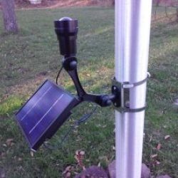 CREE Fixed Head Solar Flagpole Light