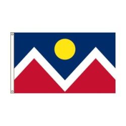 City of Denver Colorado flag