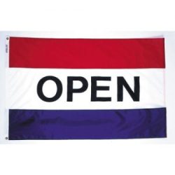 Open flag