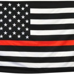 Thin Red Line Flag