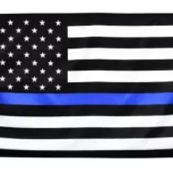 Thin Blue Line Flag